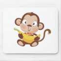 Monkey Love mousepads by coolstuff88 Monkey Love mousepads