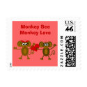 Monkey Love Stamp by Derora Monkey Love Stamp