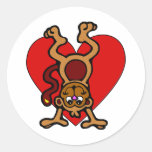 Monkey Love Stickers