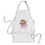 Monkey Love Tutu Dance Apron