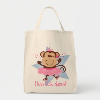 Monkey Love Tutu Dance bag