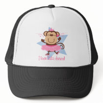 Monkey Love Tutu Dance Trucker Hats