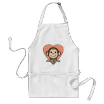 Monkey Lover aprons