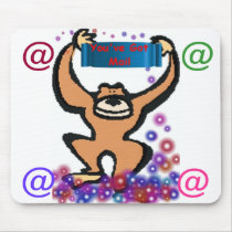 Monkey Mail Mousepad