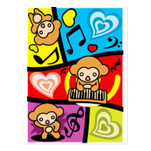 Monkey_Method Postcards