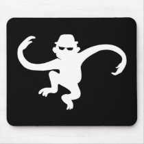 Monkey Mouse Pad mousepads by monkeyska Monkey Mouse Pad mousepads