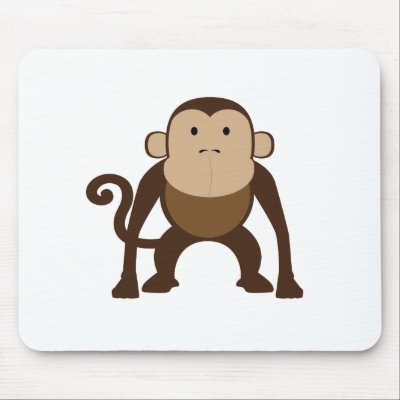 Monkey Mouse Pads