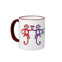 Monkey Mug by macgurl Monkey Mug