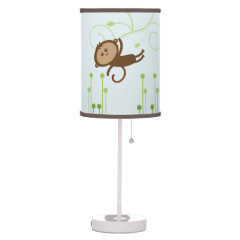 Monkey {nursery} Lamp