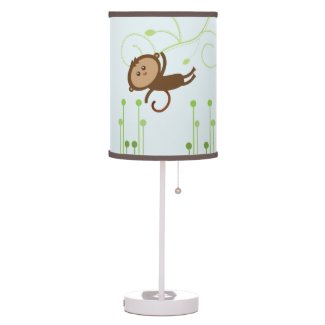 Monkey {nursery} Lamp