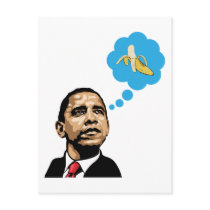 Monkey Obama postcards