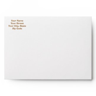 Monkey Party Envelope envelope