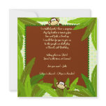Monkey Party Invite