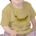 Monkey Peas Cartoon Cute Baby Onesies t-shirts
