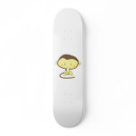 Monkey peeling a banana skate board deck