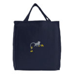 Monkey Pocket Topper Embroidered Bag