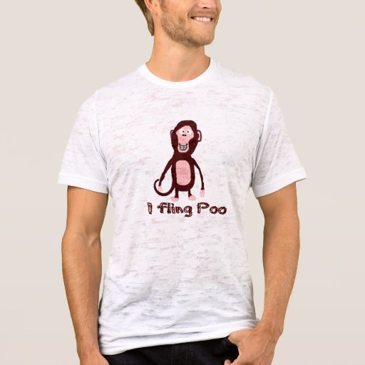 monkey poo TShirt Zazzle