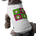 Monkey Pop Art Dog Shirt