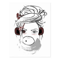 monkey. postcards