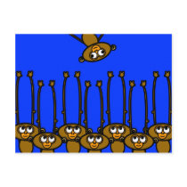 MONKEY Postcard