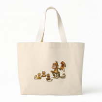 Monkey Puppet Show Bag