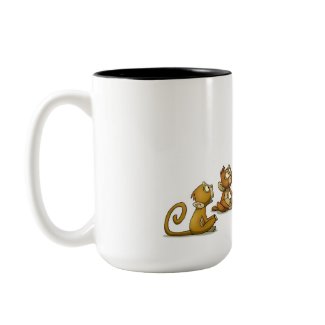 Monkey Puppet Show Mug mug