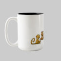 Monkey Puppet Show Mug
