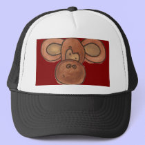 Monkey Red hats