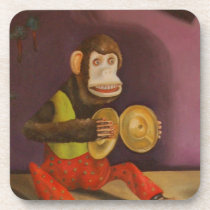 Monkey See Monkey Do cork coasters