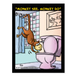 "Monkey See, Monkey Do" Post Cards