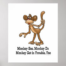Monkey See, Monkey Do posters