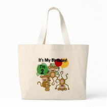 Monkey Shine 2nd Birthday Tshirts and Gifts Canvas Bag