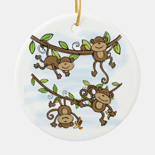 monkey shine christmas ornament zazzle monkey shine christmas ornament zazzle