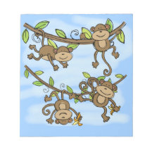 Monkey Shine Memo Notepads