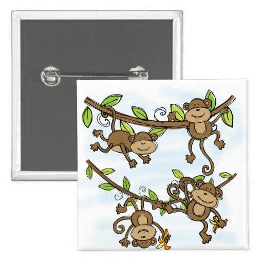 Monkey Shine Pins