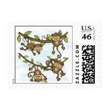 Monkey Shine Postage