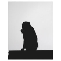 Monkey Silhouette letterhead by laureenr Monkey Silhouette letterhead