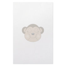 Monkey Sleeping stationery by mydeas Monkey Sleeping stationery