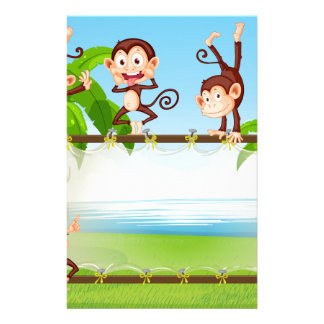 Monkey Stationery | Zazzle