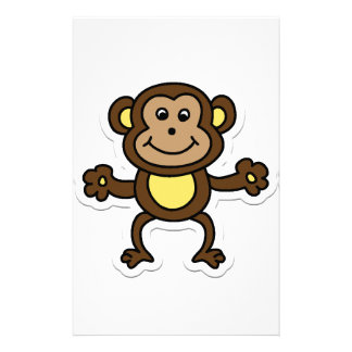 Monkey Stationery | Zazzle