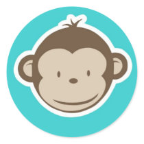 Monkey Sticker