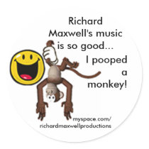 monkey sticker