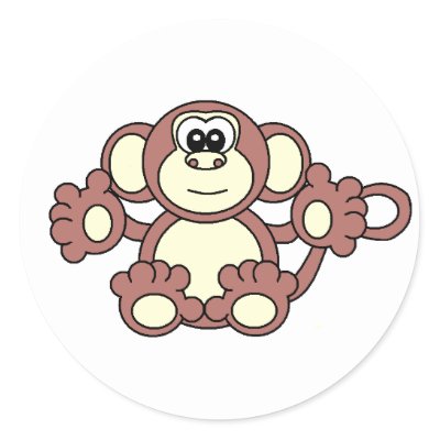 monkey stickers
