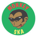 MONKEY STICKER by monkeyska MONKEY STICKER