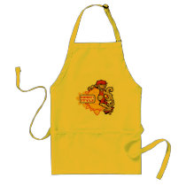 Monkey Styles Skateboarding Gear aprons by ZazzIt Monkey Styles Skateboarding Gear aprons