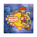 Monkey Styles Skateboarding Gear magnets