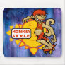 Monkey Styles Skateboarding Gear Mouse Pads