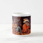 Monkey Tavern Coffee Mug:  Vintage Art
