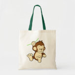 Monkey tote bag