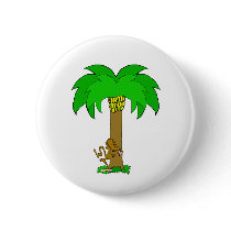 Monkey Tree Hugger buttons by shopaholicchick Monkey Tree Hugger buttons